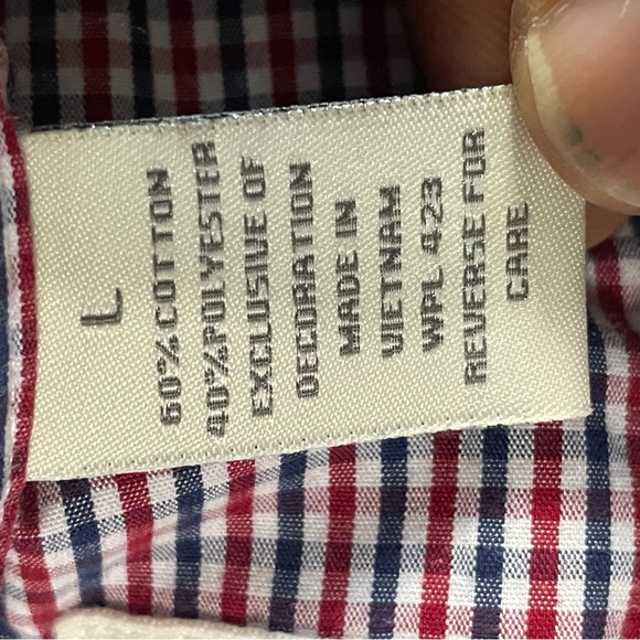 Dockers flannel LS button up shirt - Picture 6 of 9